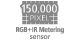 150000 pixel AF metering